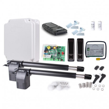 Alfa SHORT SET FDS - FAAC 414 6 m kahevärava komplekt