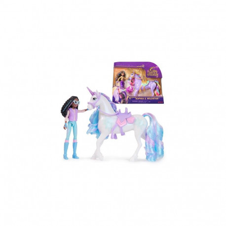 Unicorn Academy, Ava & Leaf with 2 Accessories & Hair Tool, Dolls & Unicorn