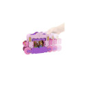 Disney Princess Carriage to Castle Transforming Playset with Aurora Small Doll, 4 Figures &amp; 