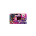 Disney Princess Carriage to Castle Transforming Playset with Aurora Small Doll, 4 Figures &amp; 