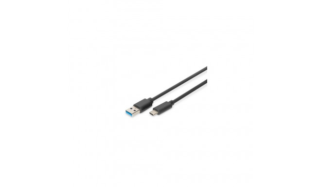 Digitus USB-C connection cable, USB-A - USB-C