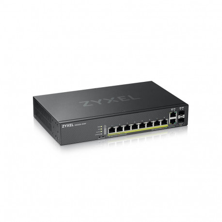 Zyxel GS220-10HP 8-Port Gigabit L2 PoE Managed Switch with 1-Year Nebula Control Center Pro 