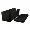 LogiLink	cable organizer Cable Box, black