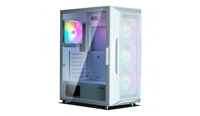 Computer case I3 Neo ATX Mid Tower RGB 4xfan valge