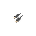 Lanberg DisplayPort kaabel 19 pin V1.2 4K, 3 m | CA-DPDP-10CC-0030-BK | DisplayPort DisplayPort'iks