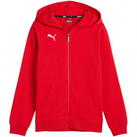Puma laste kapuutsiga pusa teamGoal Casuals Hooded 658596 01 140cm, punane