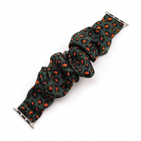 Kellarihm Trendybay Apple Watch 38/40/41/42mm, riidest, must/punane