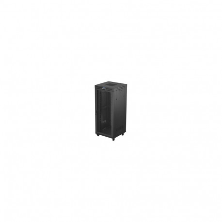 LANBERG 19 vaba­seisev 37U 800x800 kokkupandav võrguuksega LCD must rack-kapp