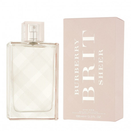 Burberry Brit Sheer For Her Edt Spray (100ml)