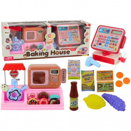 komplekt pood pontšikutega pagaritöökoda kassa mikrolaineahi