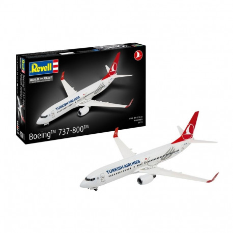 Model plastikowy samolot boeing 737-800 turkish air 1/144