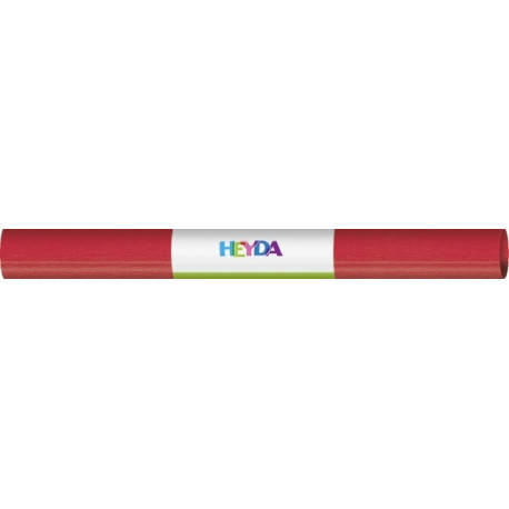 Krepp- paber 50x250cm 32g light red, Heyda, Brunnen