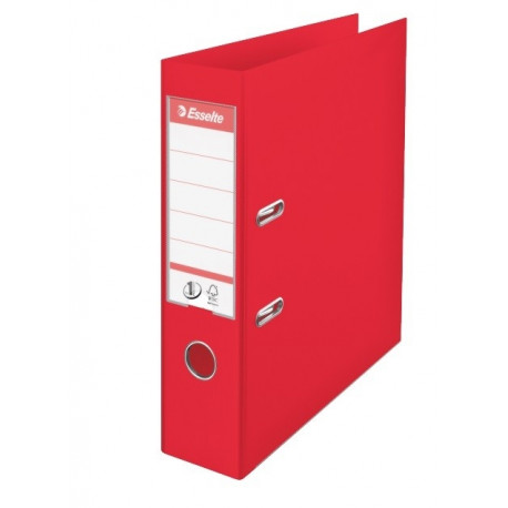 Registraator A4 75mm punane PP Esselte No.1 Power Vivida