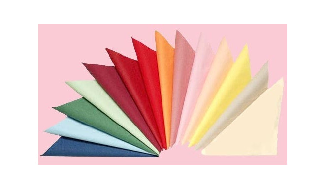 Salvrätik oranz 24x24cm 50tk/pk 1-kihiline