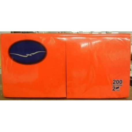 Salvrätik 24x24cm 200tk/pk 2-kihiline (oranž)