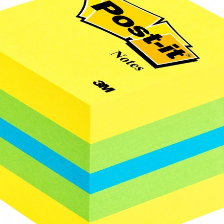 Märkmepaber iseliimuv POST-IT 2051L minikuup, sidrun 51x51mm (kuubis 400l.)