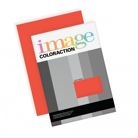 Koopiapaber A4 80g korallpunane nr.28 50lehte pakis