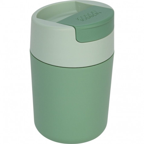 Joseph Joseph Sipp Green Travel Mug with Hygienic Lid 340 ml
