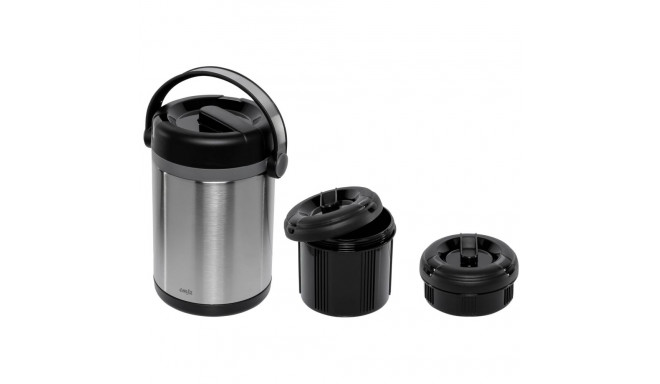 Emsa Mobility termokonteiner roostevaba 1,7l must/antratsiit