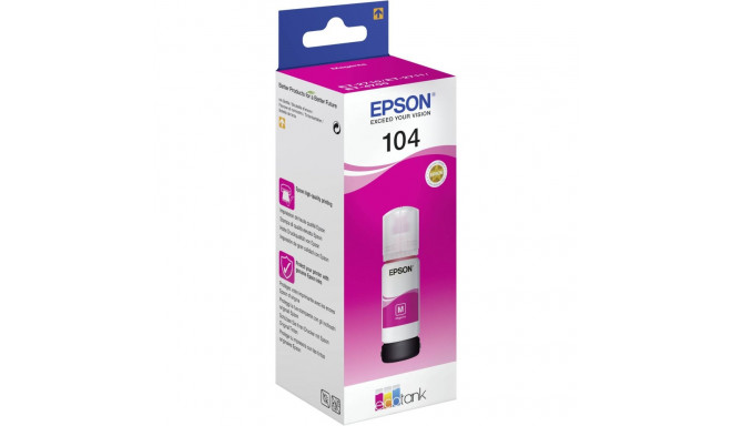 Epson EcoTank magenta T 104 65 ml               T 00P3