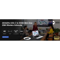 PremiumCord USB-C to HDMI 4K@60Hz  Wireless extender na 20m
