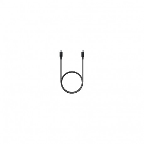 USB 2.0 Kabel, USB-C Stecker > USB-C Stecker (schwarz, 1 Meter, PD, Laden mit bis zu 100 Watt)
