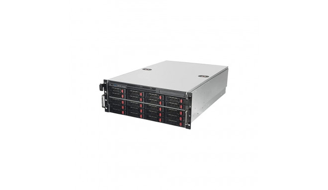 SST-RM43-320-RS, Rack (schwarz, 4 Höheneinheiten)