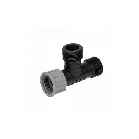 Svivel manifold tee - male thread 1"/ male thread 1" / female thread 1"