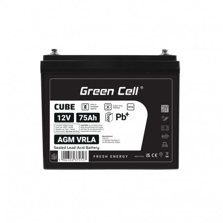 Battery AGM VRLA 12V 75Ah IP54