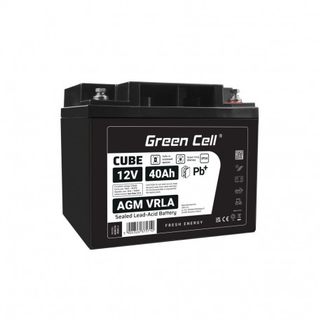 Battery AGM VRLA 12V 40Ah IP54