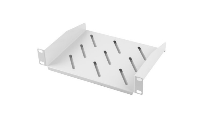 Lanberg riiul Fixed Shelf 1U 10" 254x180mm, hall