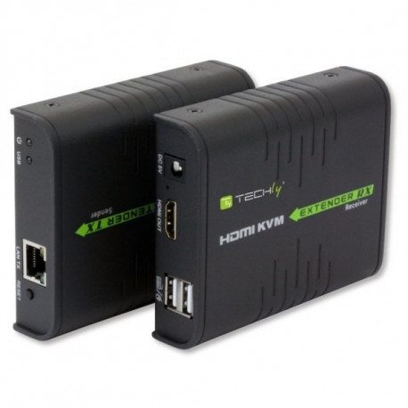 HDMI + USBB pikendi üle Cat5/5e/6 kaabli 120m