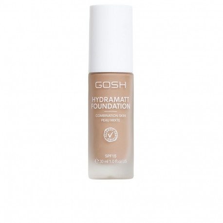 GOSH jumestuskreem HYDRAMATT SPF15 30ml, #012-medium dark-neutral