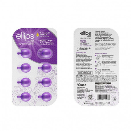 ELLIPS juuksevitamiinid NUTRI COLOR 8u