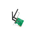 TP-LINK 300MBit/s WLAN-N PCI Express-adapter Atheros kiibistik 2T2R 2,4GHz 802.11b/g/n 2 eemaldatava