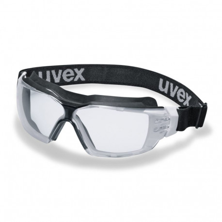 Uvex pheos cx2 sonic safety goggles – clear supravision extreme polycarbonate lens, uv400 protection