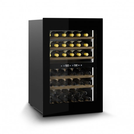 Caso  Wine Cooler  WineDeluxe WD 41  Energy efficiency class F  Built-in  Bottles capacity 41  Black