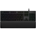 LOGITECH G513 Corded LIGHTSYNC Mechanical Gaming Keyboard - CARBON - US INT'L - USB - TACTILE