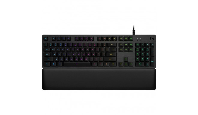 LOGITECH G513 Corded LIGHTSYNC Mechanical Gaming Keyboard - CARBON - US INT'L - USB - TACTILE