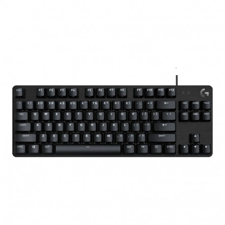 LOGITECH G413 TKL SE Corded Mechanical Gaming Keyboard - BLACK - US INT'L - USB - TACTILE