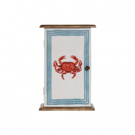 Key cupboard Home ESPRIT Multicolour 18 x 7,5 x 28 cm