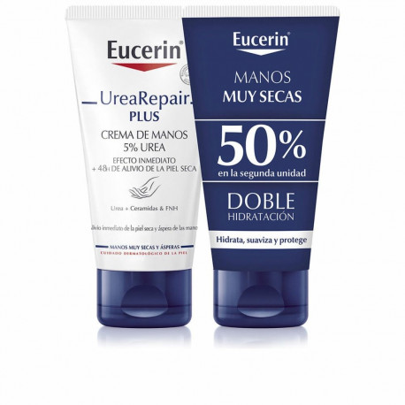 Kätekreem Eucerin Urearepair Plus Crema De Manos Urea Lote 75 ml 2 Ühikut