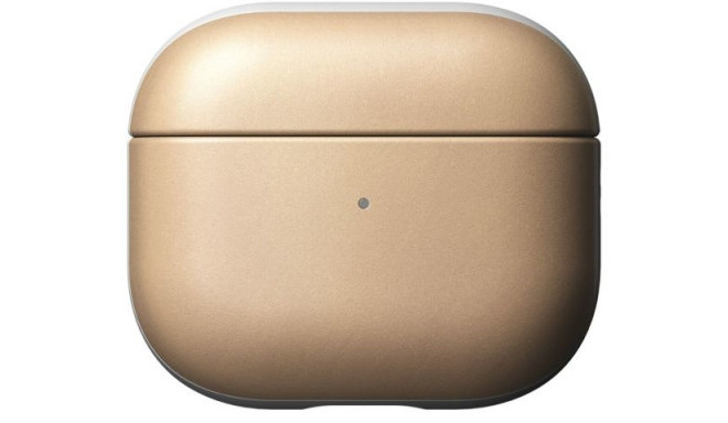 Nomad kaitseümbris Leather Apple AirPods 3, natural