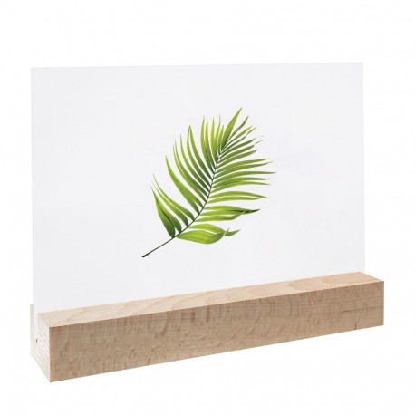 Puidust infoalus tasapinnale ECO, 15cm - naturaalne