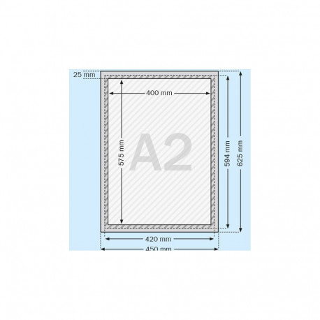 Postriraam Snap Frame VALGE - erinevad suurused