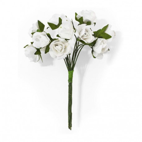 Paberlill Roos - valge