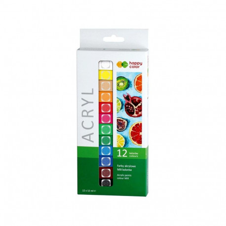 Akrüülvärvide komplekt 12x12ml