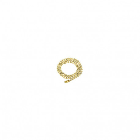 Metallist kuulkett - kuld 80cm