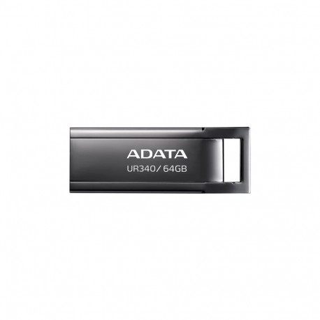 ADATA MEMORY DRIVE FLASH USB3.2 64GB/BLACK AROY-UR340-64GBK