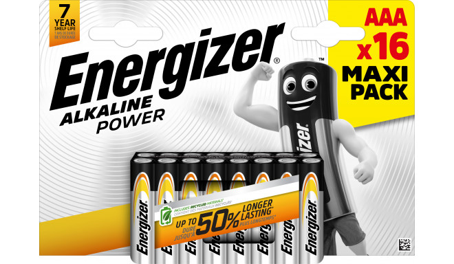 Energizer patarei Alkaline Power AAA/LR03 CHP16